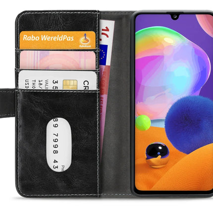 Mobilize Elite Gelly Wallet Book Case Samsung Galaxy A31 Black Mobilize