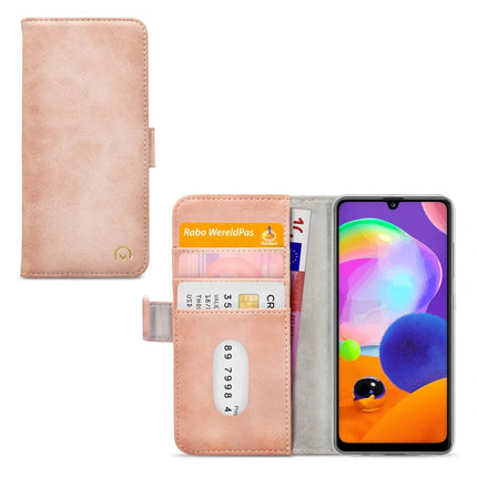 Mobilize Elite Gelly Wallet Book Case Samsung Galaxy A31 Soft Pink Mobilize