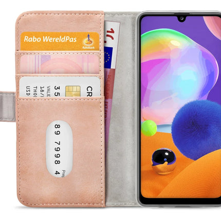 Mobilize Elite Gelly Wallet Book Case Samsung Galaxy A31 Soft Pink Mobilize