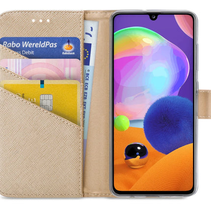 My Style Flex Wallet For Samsung Galaxy A31 Gold