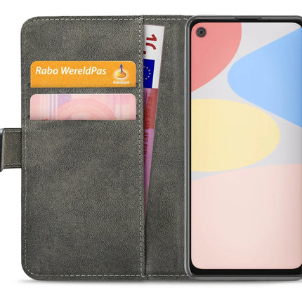 Mobilize Classic Gelly Wallet Book Case Google Pixel 4A Black Mobilize