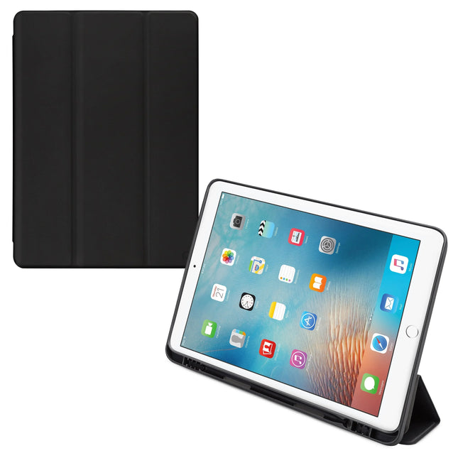Mobilize Solid Folio Case For Apple Ipad 9.7 2017/2018/Air/Air 2/Pro 9.7 Black Mobilize