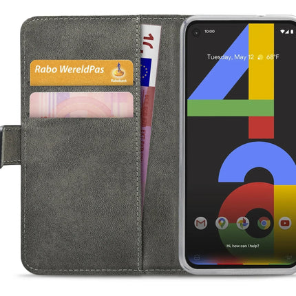 Mobilize Classic Gelly Wallet Book Case Google Pixel 4A 5G Black Mobilize