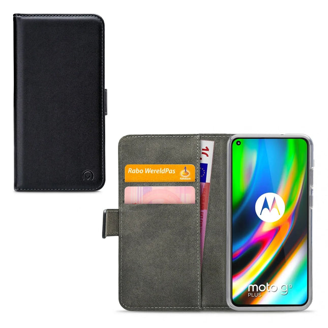 Mobilize Classic Gelly Wallet Book Case Motorola Moto G9 Plus Black Mobilize