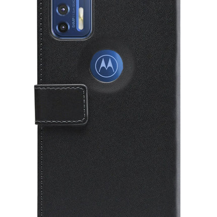 Mobilize Classic Gelly Wallet Book Case Motorola Moto G9 Plus Black Mobilize