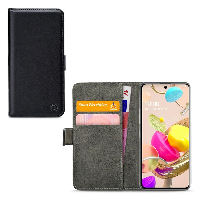 Mobilize Classic Gelly Wallet Book Case Lg K42 Black Mobilize