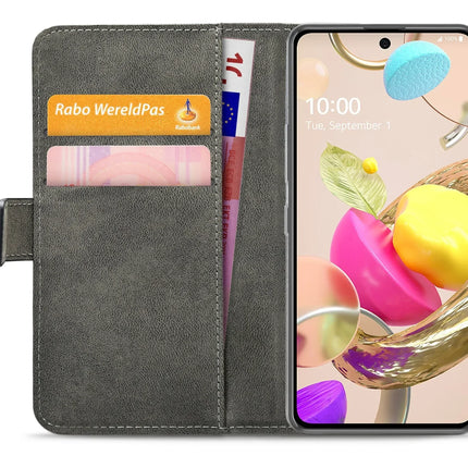 Mobilize Classic Gelly Wallet Book Case Lg K42 Black Mobilize