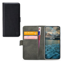 Mobilize Classic Gelly Wallet Book Case Nokia 2.4 Black Mobilize
