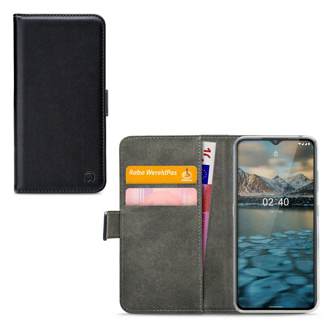 Mobilize Classic Gelly Wallet Book Case Nokia 2.4 Black Mobilize