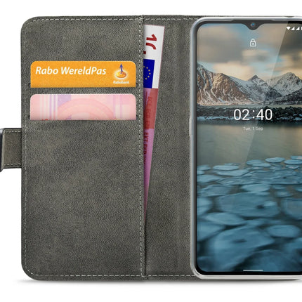 Mobilize Classic Gelly Wallet Book Case Nokia 2.4 Black Mobilize