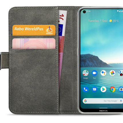 Mobilize Classic Gelly Wallet Book Case Nokia 3.4 Black Mobilize