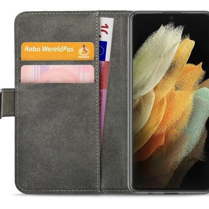 Mobilize Classic Gelly Wallet Book Case Samsung Galaxy S21 Ultra 5G Black Mobilize