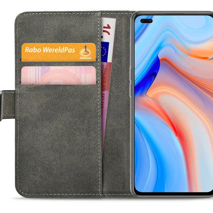 Mobilize Classic Gelly Wallet Book Case Oppo Reno4 5G Black Mobilize