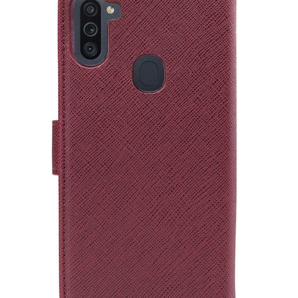 My Style Flex Wallet For Samsung Galaxy M11 Bordeaux