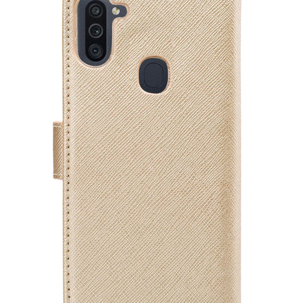 My Style Flex Wallet For Samsung Galaxy M11 Gold