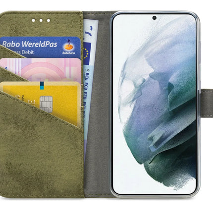 My Style Flex Wallet For Samsung Galaxy S21+ 5G Olive