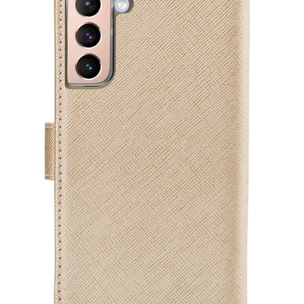 My Style Flex Wallet For Samsung Galaxy S21+ 5G Gold