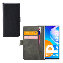 Mobilize Classic Gelly Wallet Book Case Huawei P Smart (2021) Black Mobilize