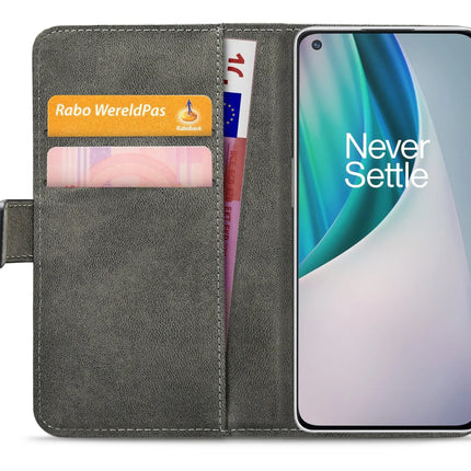 Mobilize Classic Gelly Wallet Book Case Oneplus Nord N10 5G Black Mobilize