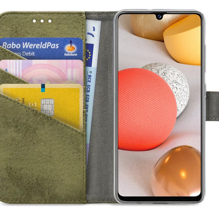 My Style Flex Wallet For Samsung Galaxy A42/A42 5G Olive