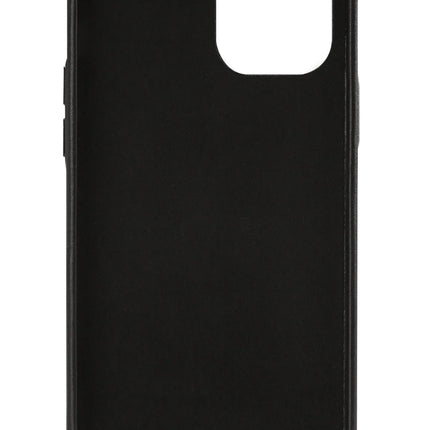 Senza Pure Leather Cover With Card Slot Apple Iphone 12/12 Pro Deep Black Senza