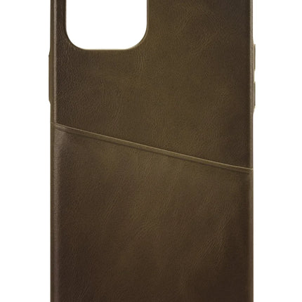 Senza Desire Leather Cover With Card Slot Apple Iphone 12 Mini Burned Olive Senza