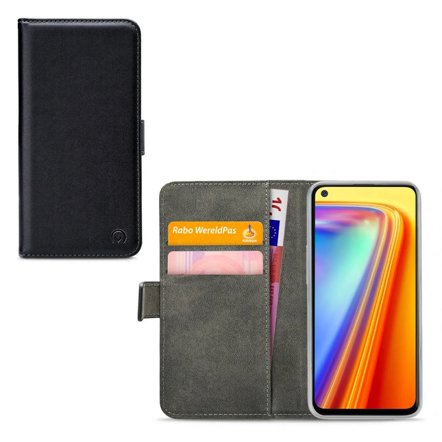 Mobilize Classic Gelly Wallet Book Case Realme 7 Black Mobilize