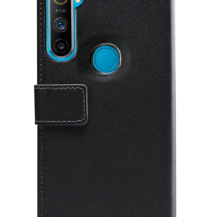 Mobilize Classic Gelly Wallet Book Case Realme C3 Black Mobilize