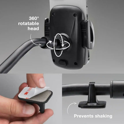 Mobilize Universal Gooseneck Car Holder Black Mobilize
