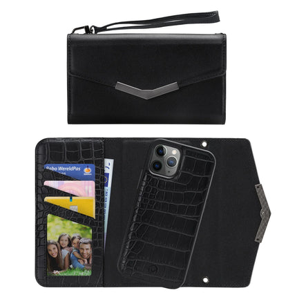 Mobilize 2In1 Elegant Magnet Clutch Apple Iphone 11 Pro Black Croco Mobilize