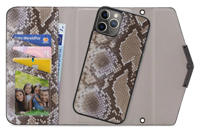 Mobilize 2In1 Elegant Magnet Clutch Apple Iphone 11 Pro Beige Snake Mobilize