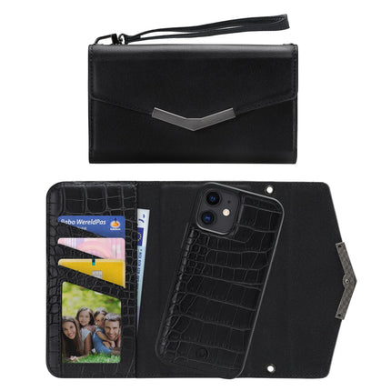 Mobilize 2In1 Elegant Magnet Clutch Apple Iphone Xr/11 Black Croco Mobilize