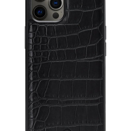 Mobilize 2In1 Elegant Magnet Clutch Apple Iphone 12 Pro Max Black Croco Mobilize