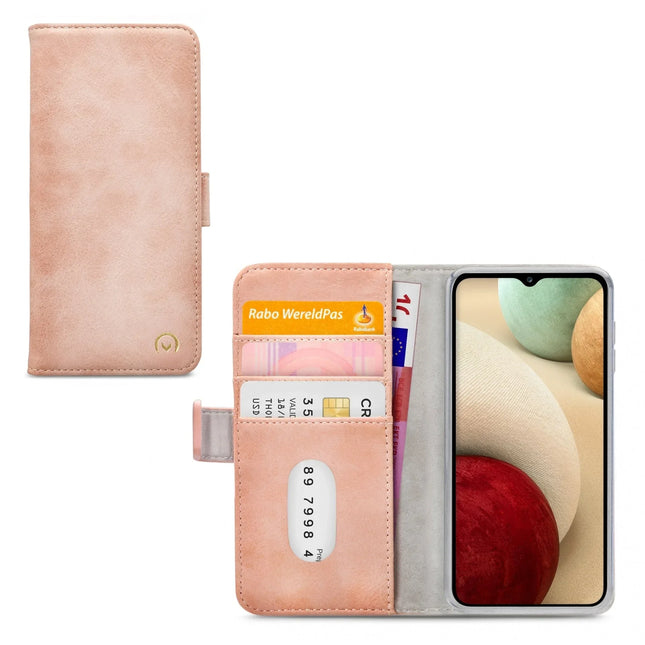 Mobilize Elite Gelly Wallet Book Case Samsung Galaxy A12/M12 Soft Pink Mobilize