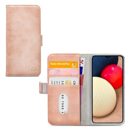 Mobilize Elite Gelly Wallet Book Case Samsung Galaxy A02S Soft Pink Mobilize