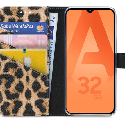 My Style Flex Wallet For Samsung Galaxy A32 5G Leopard