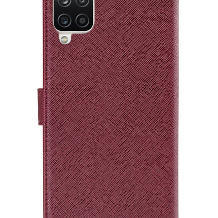 My Style Flex Wallet For Samsung Galaxy A12/M12 Bordeaux
