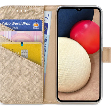 My Style Flex Wallet For Samsung Galaxy A02S Gold
