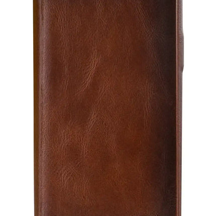Senza Desire Skinny Leather Booklet Apple Iphone 6/6S Burned Cognac Senza
