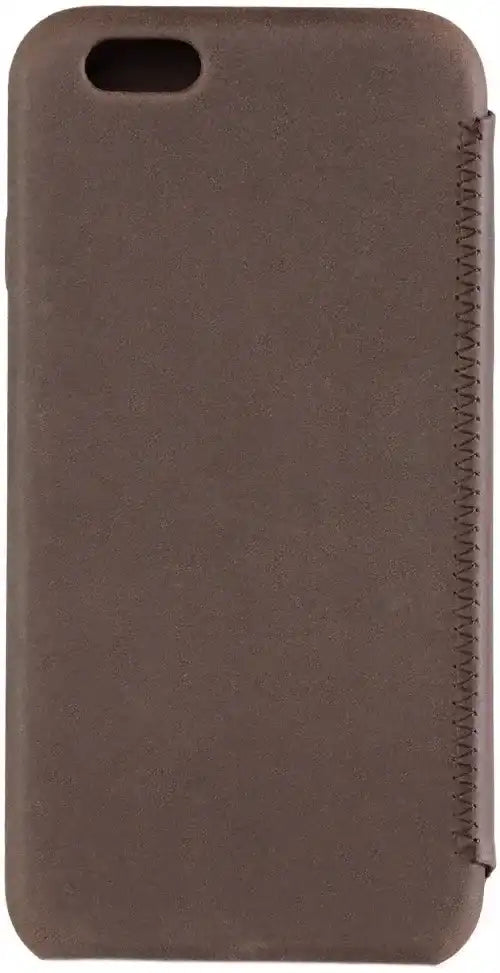 Senza Raw Skinny Leather Booklet Apple Iphone 6/6S Chestnut Brown Senza