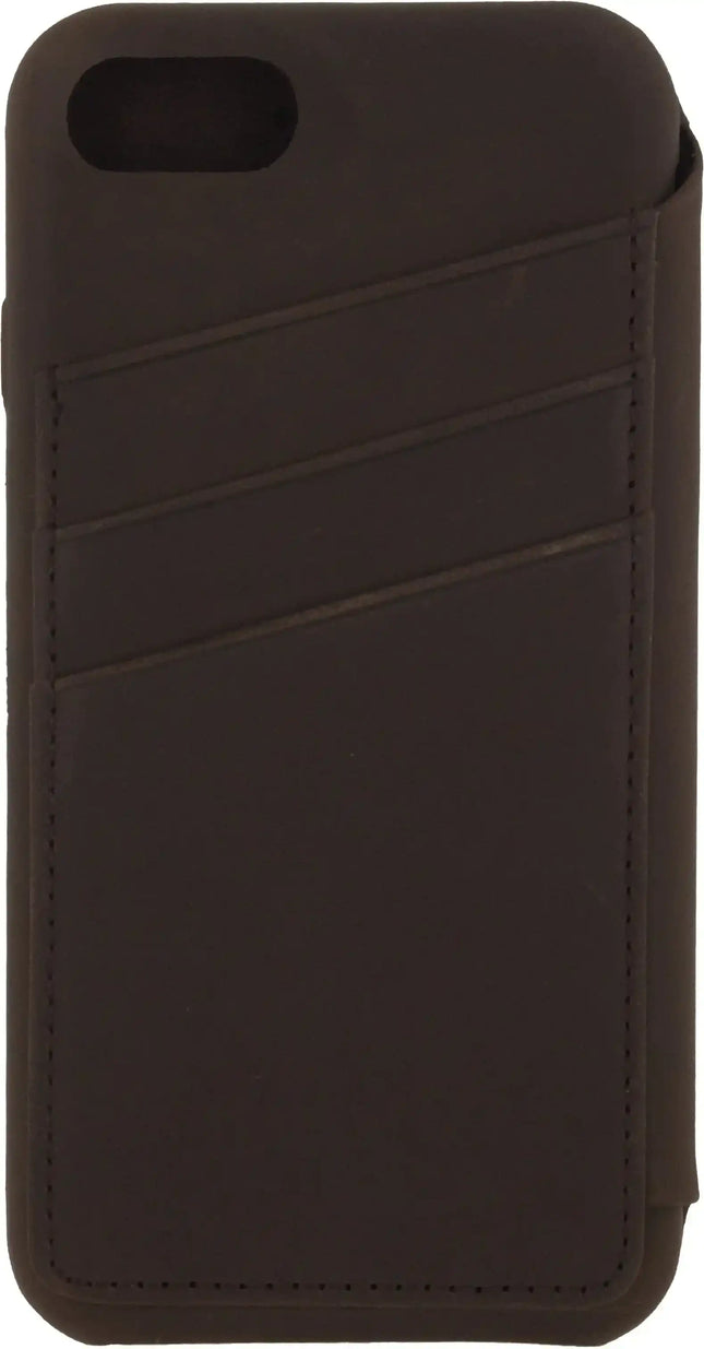 Senza Raw Skinny Leather Wallet Apple Iphone 7/8/Se (2020/2022) Chestnut Brown Senza