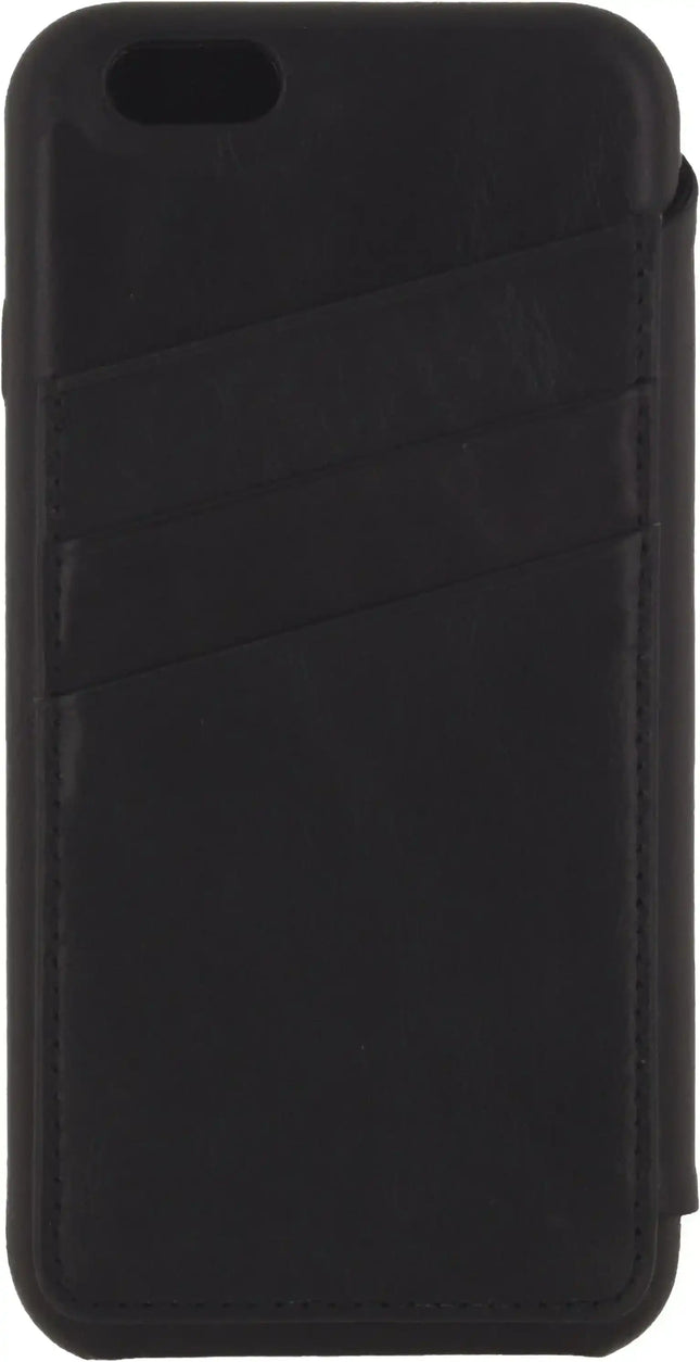 Senza Pure Skinny Leather Wallet Apple Iphone 6/6S Deep Black Senza