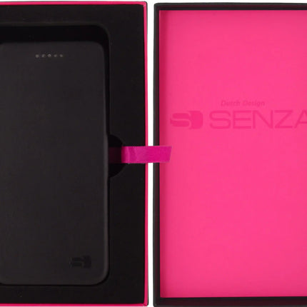 Senza Pure Skinny Leather Wallet Apple Iphone 6/6S Deep Black Senza