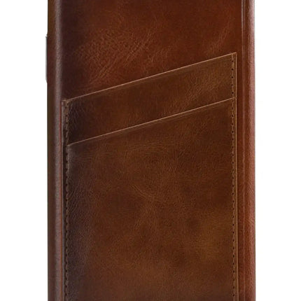 Senza Desire Skinny Leather Wallet Apple Iphone 6/6S Burned Cognac Senza