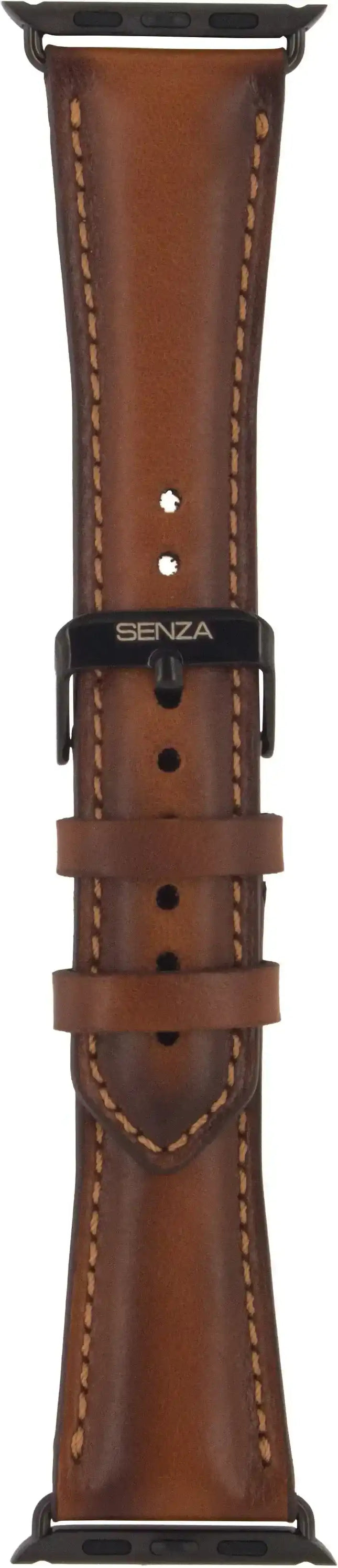 Senza Desire Leather Strap Apple Watch 38Mm Burned Cognac Senza