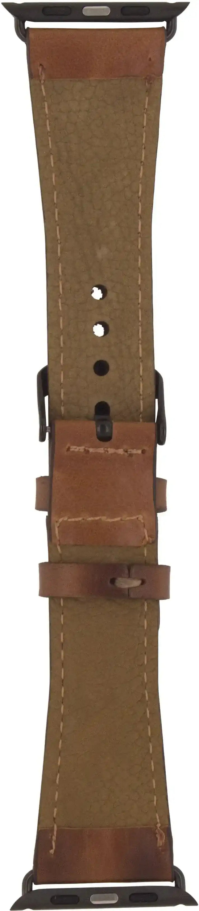Senza Desire Leather Strap Apple Watch 38Mm Burned Cognac Senza