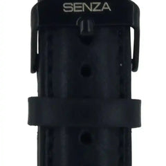 Senza Pure Leather Strap Apple Watch 42Mm Deep Black Senza