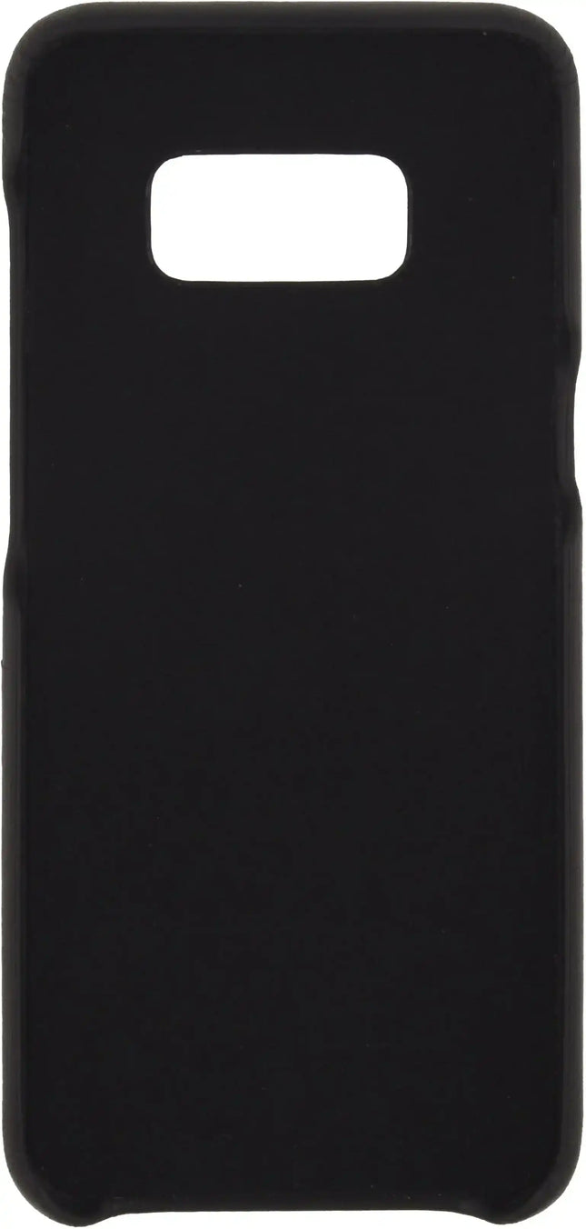 Senza Pure Leather Cover With Card Slot Samsung Galaxy S8 Deep Black Senza
