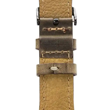 Senza Raw Leather Strap Apple Watch 42Mm Chestnut Brown Senza