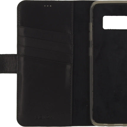 Senza Pure Leather Wallet Samsung Galaxy S8+ Deep Black Senza